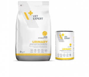 4T Veterinary Diet URINARY Dog 2kg +KONS URINARY 400G DĀVANĀ